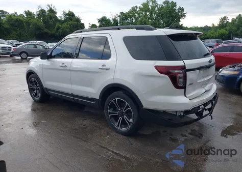 2015 Ford Explorer Sport из США, поврежденный, VIN 1FM5K8GT4FGB29109
